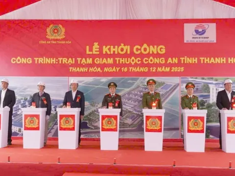 Công an Thanh Hóa khởi công 2 công trình 860 tỉ đồng