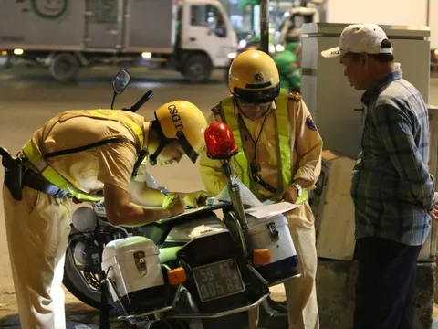 Chung kết bóng đá nam SEA Games 33: CSGT triển khai 100% quân số, xử nghiêm các hành vi quá khích