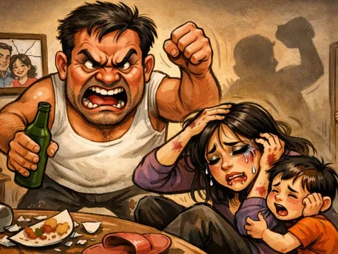 Đánh vợ, ngăn đi cấp cứu: Phạt rất nặng!