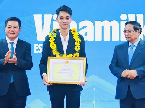 Vinamilk được trao bằng khen Doanh nghiệp xuất khẩu tiêu biểu