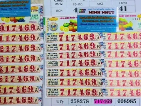 Xổ số miền Nam: Chiều 22-12, TPHCM và Tây Ninh tiếp tục có người trúng độc đắc