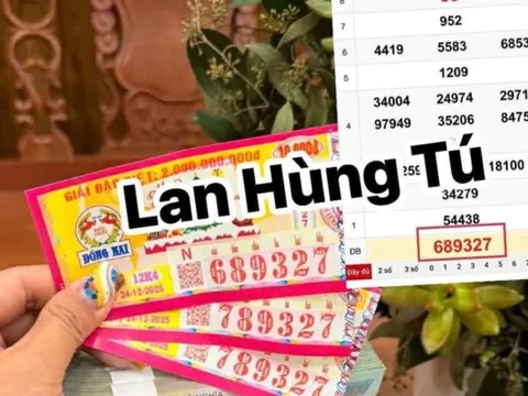 Xổ số miền Nam: Chiều 24-12, Tây Ninh và Cà Mau tiếp tục có người trúng độc đắc