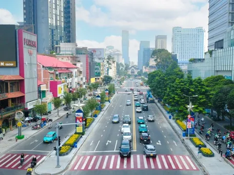 Đường Lê Lợi "lột xác" ngỡ ngàng sau khi khoác áo mới