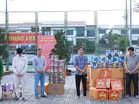 Hành trình "cất vó" đường dây sản xuất, vận chuyển hơn 1,5 tấn pháo nổ