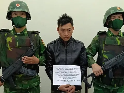 Bộ đội Biên phòng Sơn La phá chuyên án ma túy, bắt đối tượng vận chuyển heroin