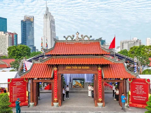 Lễ Kỳ Yên thanh bình ở đình thần An Khánh lớn nhất tại Thủ Thiêm