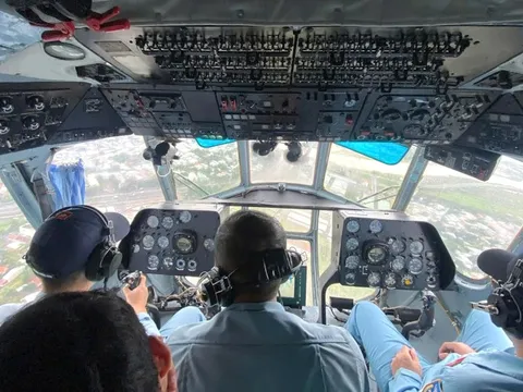 Vào mùa huấn luyện bay trực thăng