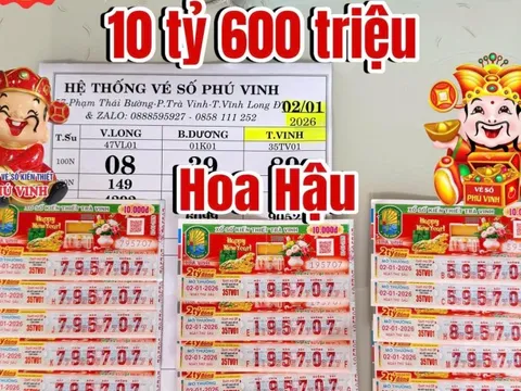 Xổ số miền Nam: TPHCM, Tây Ninh, Vĩnh Long liên tục có người trúng độc đắc