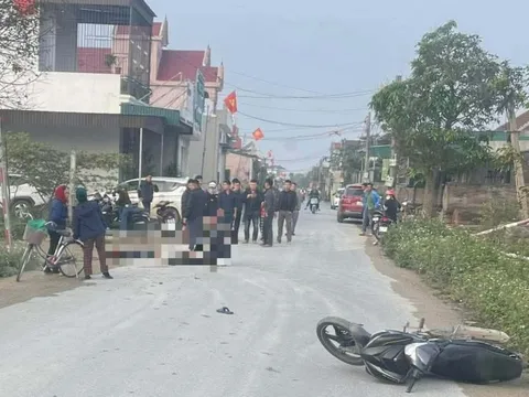 Va chạm xe tải, 2 thanh niên đi xe máy thương vong