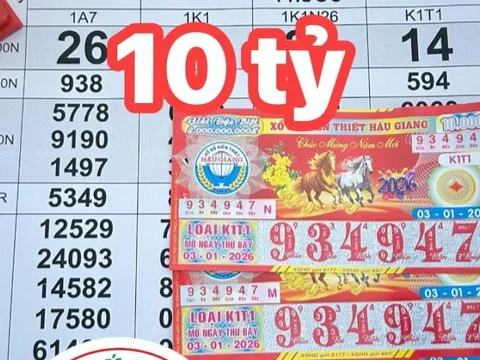 Xổ số miền Nam: Xôn xao 3 giải độc đắc liên tiếp trúng ở Vĩnh Long