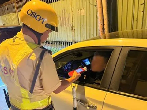 TPHCM xử lý hơn 4.000 vi phạm nồng độ cồn dịp Tết Dương lịch