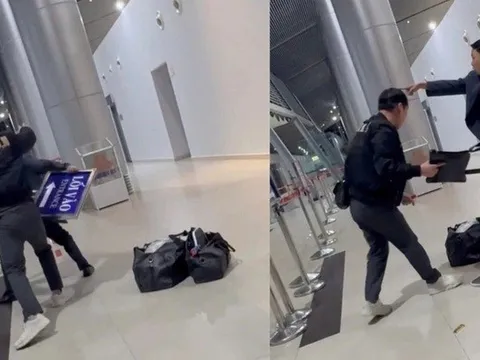 Tạm giữ đối tượng đập phá tài sản, hành hung nhân viên sân bay