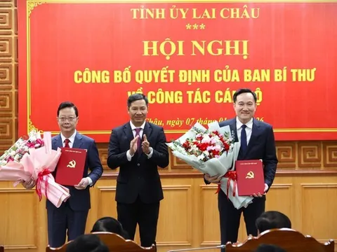 Lai Châu có 2 tân Phó Bí thư Tỉnh ủy