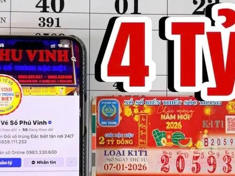 Xổ số miền Nam: Chiều 8-1, lộ diện thêm thanh niên trúng độc đắc