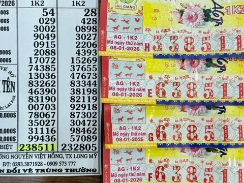 Xổ số miền Nam: Giải độc đắc 2 đài trúng ở Cần Thơ, đại lý kêu gọi khách hàng dò vé số