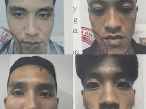 Truy nã toàn quốc 4 đối tượng trốn khỏi nơi giam giữ