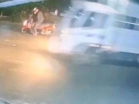 Truy tìm xe tải dán chữ 'tập lái' tông người đàn ông tử vong