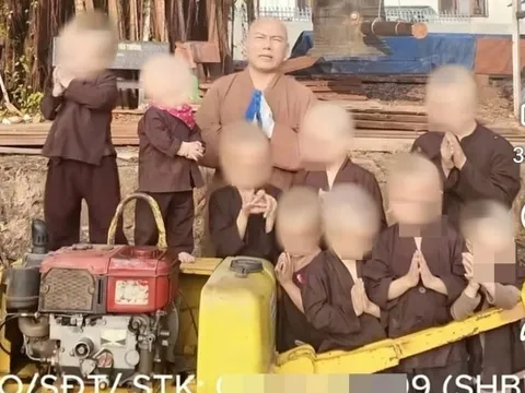 Xác minh thông tin chùa Cẩm La đăng clip trẻ em, kêu gọi từ thiện