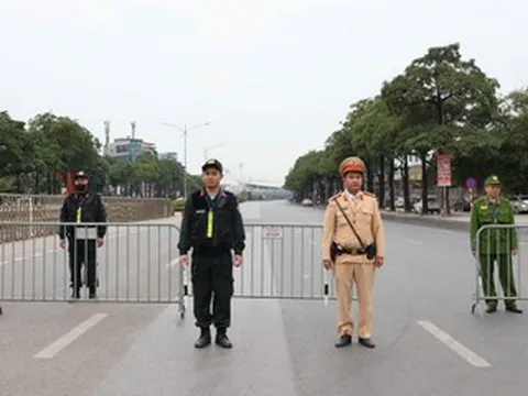 Chi tiết lịch cấm đường, hạn chế xe ở Hà Nội để phục vụ Đại hội Đảng