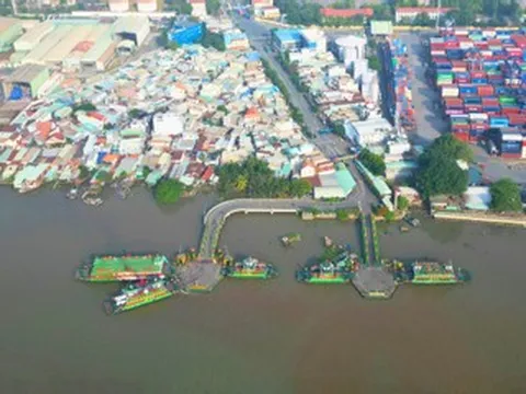 Hiện trạng phà nối Đồng Nai - TPHCM trước ngày động thổ cầu Cát Lái