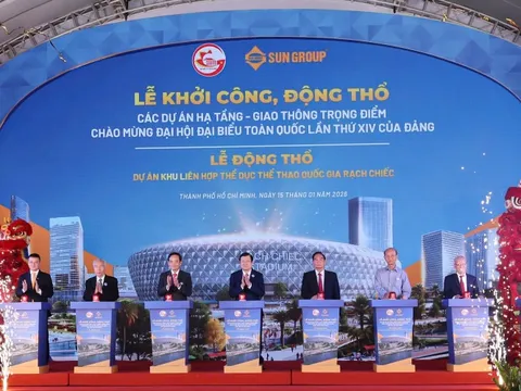 Sân vận động 70.000 chỗ ngồi lớn nhất Nam Bộ chính thức được khởi công tại TPHCM