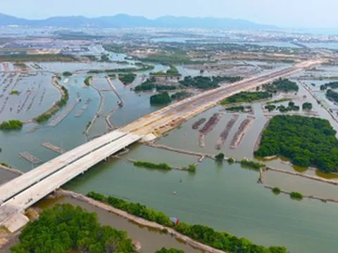 Cận cảnh tuyến đường ven biển 7.000 tỷ đồng đang thành hình ở TPHCM