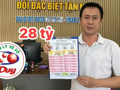 Lộ diện 10 người trúng độc đắc xổ số miền Nam ngày 16-1