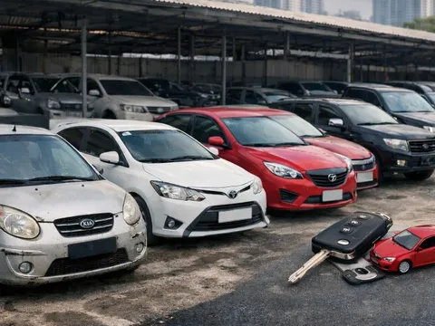 Ngân hàng thanh lý 30 ô tô, giá khởi điểm từ 60 triệu đồng/xe