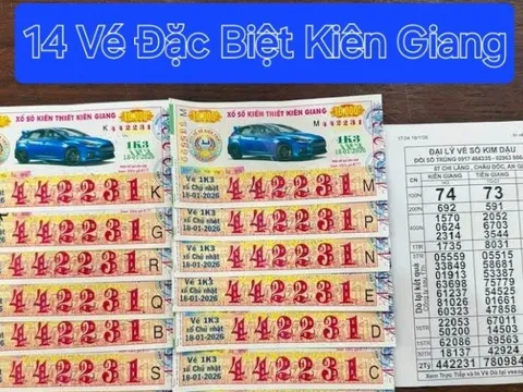 Xổ số miền Nam: Tối 19-1, một khách hàng ở Chi Lăng trúng độc đắc 28 tỉ đồng