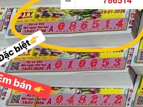 Xổ số miền Nam: Chiều 20-1, đại lý đang tìm người trúng độc đắc 84 tỉ đồng
