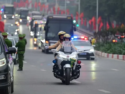 Điều chỉnh phân luồng giao thông phục vụ Đại hội Đảng