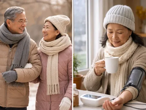 Người cao tuổi cần lưu ý gì về huyết áp, đột quỵ khi trời rét đậm rét hại?