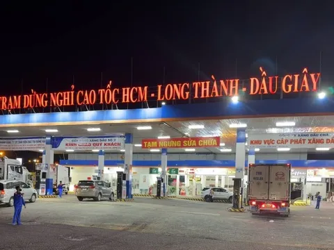 Châu Thành thông báo ngưng bán xăng dầu trên cao tốc TP.HCM - Long Thành từ ngày 24-1