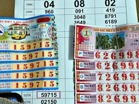 Xổ số miền Nam chưa tìm ra chủ nhân 3 giải độc đắc