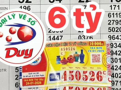 Xổ số miền Nam: 4 anh em ruột từ Đồng Tháp qua Vĩnh Long đổi độc đắc trong đêm