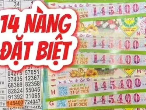 Giải độc đắc của vé số Long An đang "dậy sóng" ở An Giang