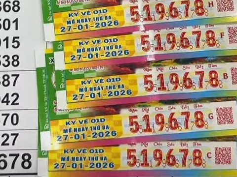 Xổ số miền Nam: Chiều 28-1, tìm ra người trúng độc đắc và an ủi 2 đài