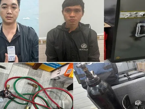 Đồng Nai, bắt quả tang 2 đối tượng phá két sắt tiệm vàng