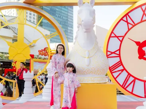 VIDEO: Lộ diện dàn tiểu cảnh hình tượng ngựa tại Lễ hội Tết Việt 2026