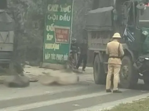 Tai nạn giao thông rất nghiêm trọng khiến 1 CSGT và 1 người dân tử vong