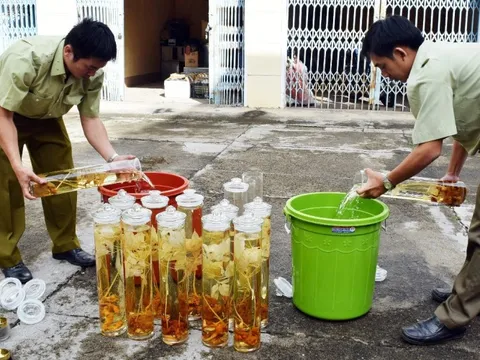 Tết đến, cảnh giác rượu bổ nhà ngâm