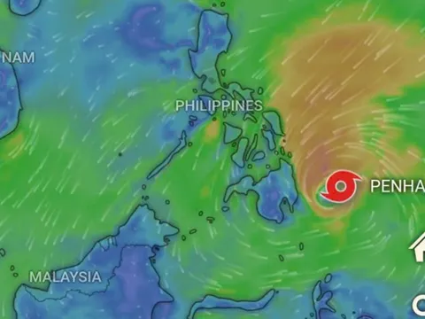 Bão Penha sắp vào Biển Đông những ngày giáp Tết nguyên đán, diễn biến thế nào?