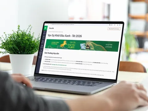 Năm mới, Manulife tặng nhiều quà tặng giá trị cho khách hàng tham gia bảo hiểm
