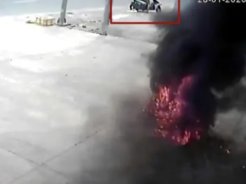 Công an Cần Thơ khởi tố người đàn ông ném "bom xăng" gây cháy ô tô tải