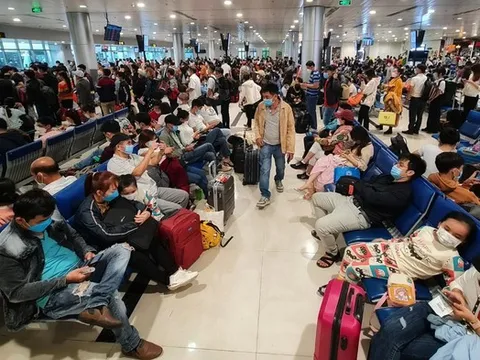 Cao điểm tết, sân bay Tân Sơn Nhất dự kiến phục vụ 145.000 khách/ngày