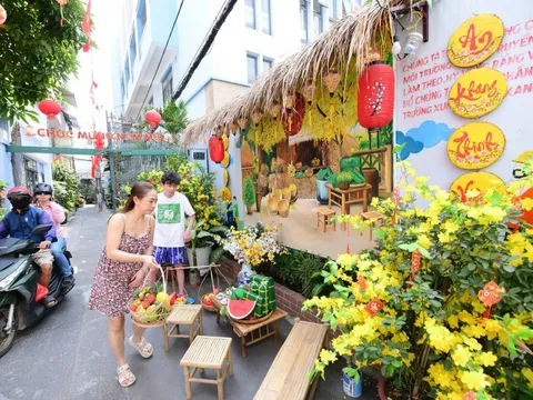 Tết đã về trong từng hẻm nhỏ