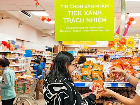 Yên tâm hơn với hàng Tết có 'Tick xanh trách nhiệm'