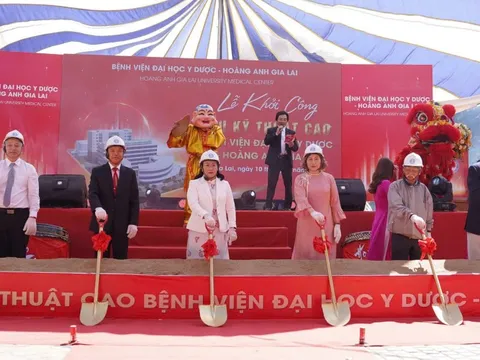 Gia Lai khởi công khu điều trị y tế kỹ thuật cao 300 tỉ đồng