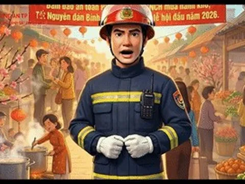 Công an Hà Nội làm video AI 'nhắc' người dân đảm bảo an toàn cháy, nổ dịp Tết