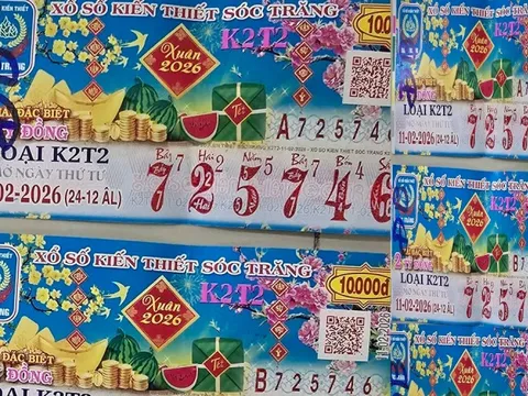 Xổ số miền Nam: 2 giải độc đắc Xuân trúng tại TPHCM và Cà Mau